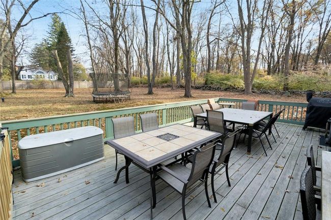 Deck has custom built gate at entry. | Image 25