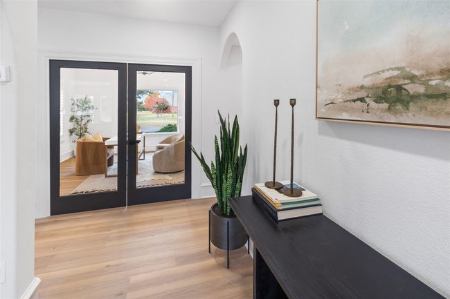 Doorway featuring french doors and wood finished floors | Image 24