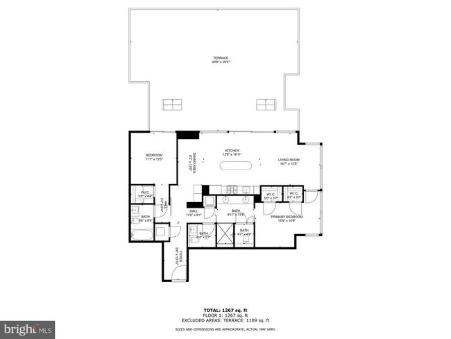 APT-810 - 925 H St Nw, Condo with 2 bedrooms, 3 bathrooms and null parking in WASHINGTON DC | Image 8