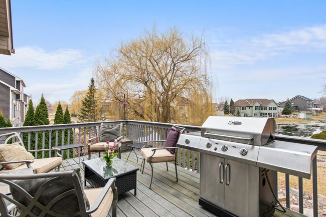 Deck has maintenance free base. | Image 9