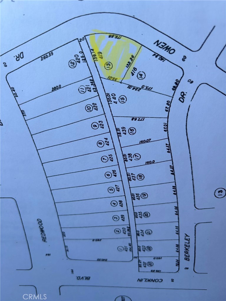 Land in California City
