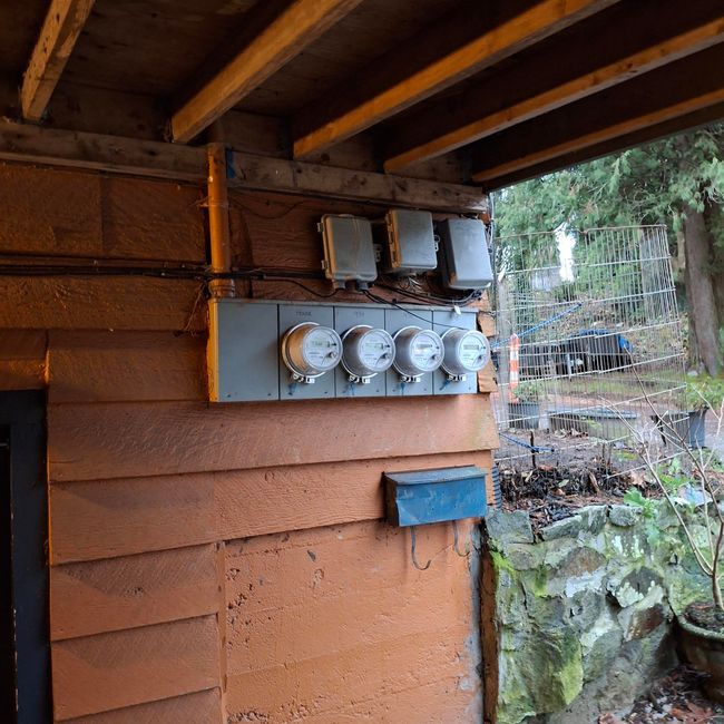 Exterior details featuring electric meter | Image 7