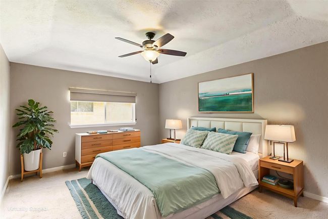 Virtually Staged Primary Bedroom | Image 12