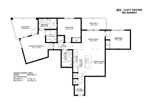 302-11077 Ravine Rd, Surrey, BC, V3T0R7 | Card Image