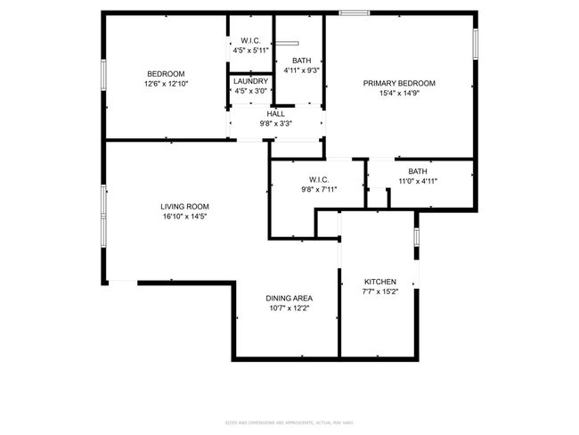 APT-206W - 4320 Bellaire Dr S, Condo with 2 bedrooms, 2 bathrooms and null parking in Fort Worth TX | Image 16