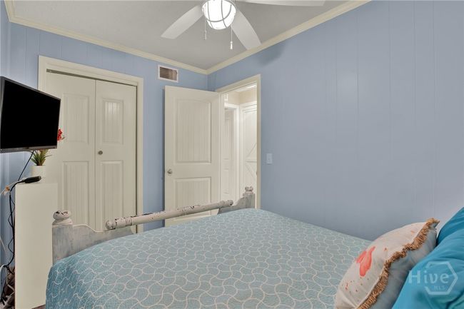 Bedroom with Queen Bed Open to Hallway with Spacious Closet! | Image 17