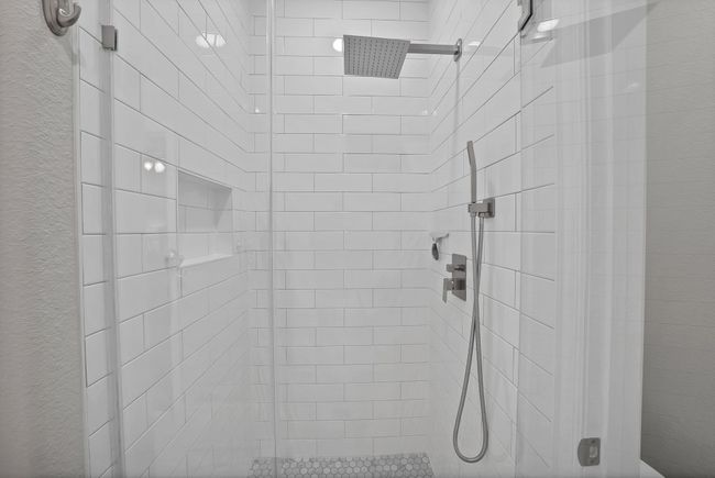 Bathroom with a stall shower | Image 38