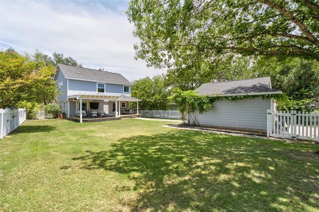 One of the largest lots in plum creek with a detached garage with alley access. | Image 28
