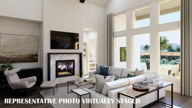 With a wall of windows and spectacular finishes, this gorgeous home is truly a forever home! REPRESENTATIVE PHOTO VIRTUALLY STAGED | Image 7
