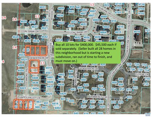 10 Lots Henderson Dr, Rapid City, SD, 57701 | Card Image