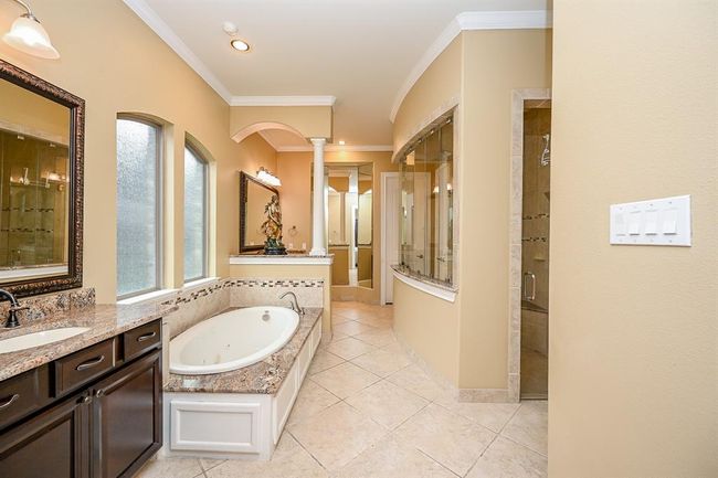 Beautiful Primary Bath Room with Garden Tub and Huge Walk in Shower | Image 24