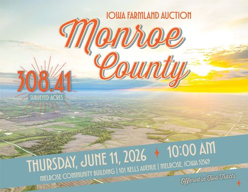 0 County Road S63 & 430th Road, Melrose, IA, 52569 | Card Image