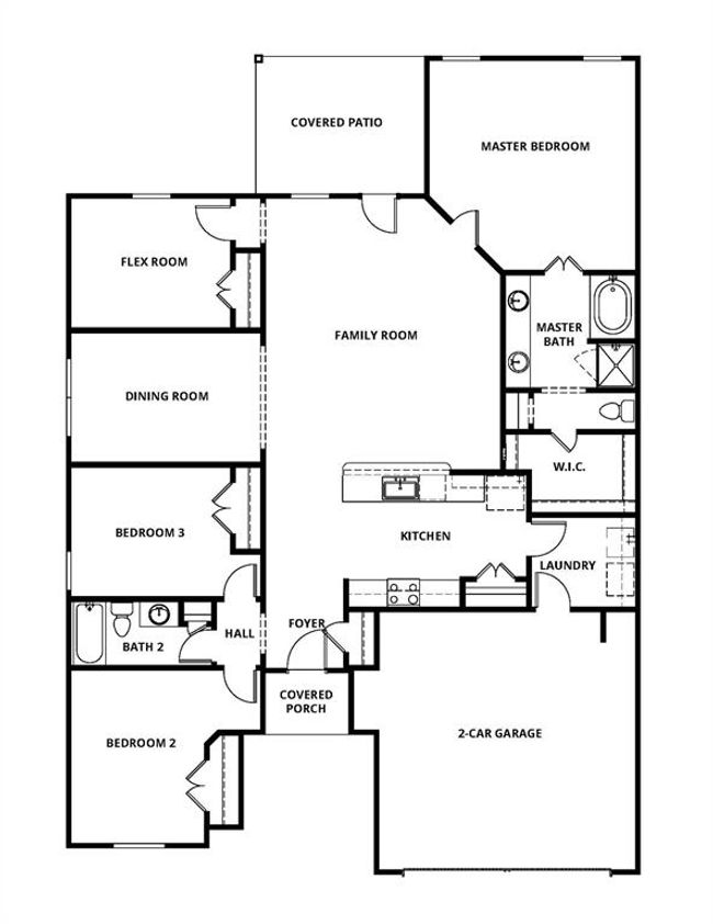 1931 June Lake Ln, House other with 4 bedrooms, 2 bathrooms and 2 parking in Iowa Colony TX | Image 8