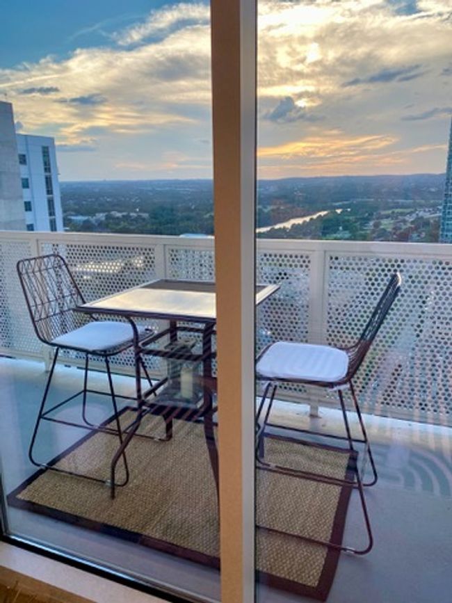 View of balcony at dusk | Image 5