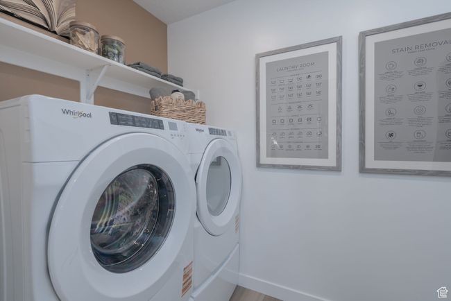 Laundry room featuring washer and dryer | Image 33