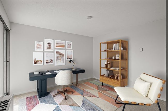 The 2nd bedroom would also make a great office! Virtual staging. | Image 21