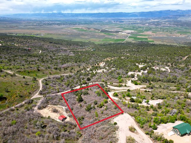 View of rural area with property parcel outlined and mountains | Image 18