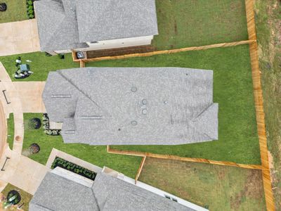 This aerial view of your home shows the amazing view of your lot. | Image 3