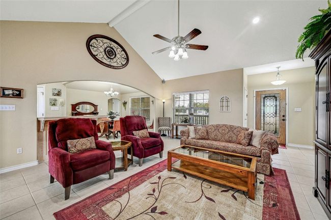 Vaulted ceiling adds to the space. | Image 5