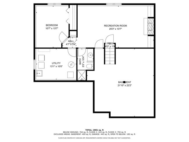 Lower level floor plan | Image 30