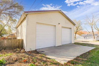 View of detached shop/garage | Image 2