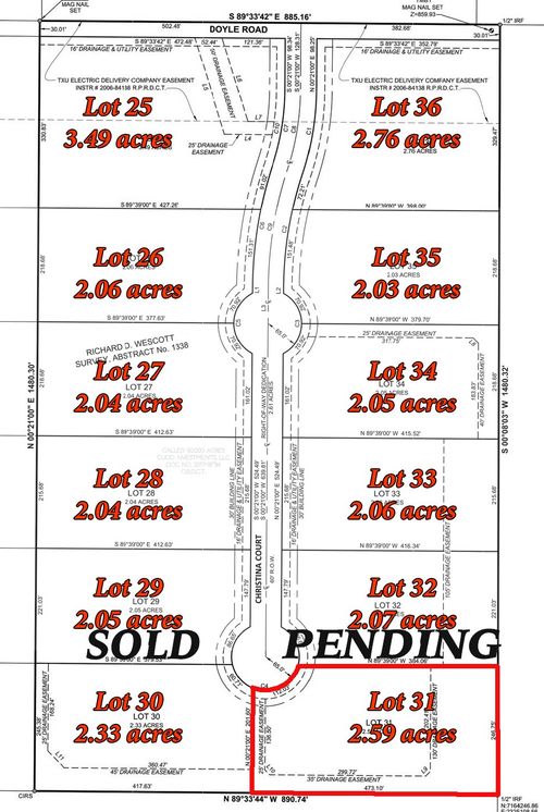 7299 Christina Court, Krum, TX, 76249 | Card Image