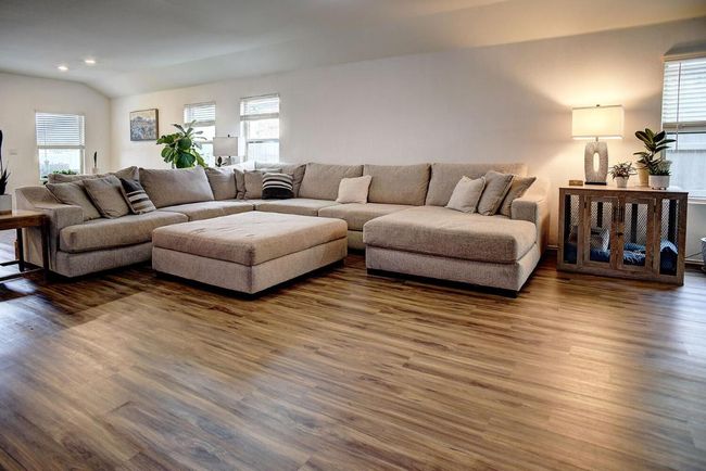Living area featuring recessed lighting and wood finished floors | Image 9