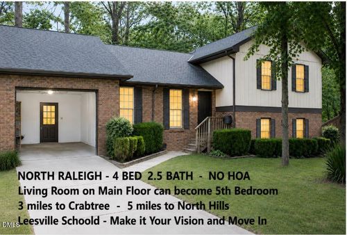 4116 Pickwick Dr, Raleigh, NC, 27613-2036 | Card Image