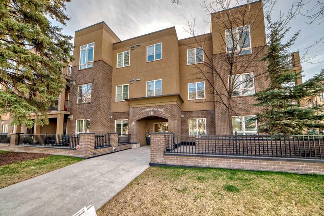 308 - 518 33 Street Nw, Home with 1 bedrooms, 1 bathrooms and 1 parking in Calgary AB | Image 2