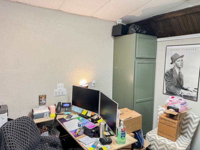 Office area featuring a drop ceiling | Image 22