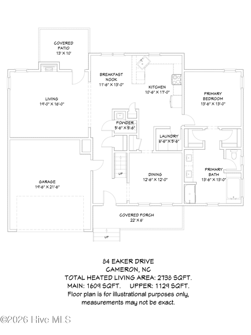 84 Eaker Dr, Cameron, NC, 28326-5403 | Card Image