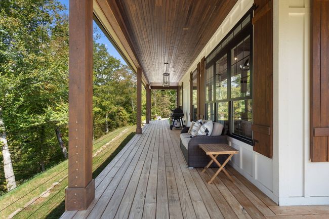 Side porch overlooking North Mouse Creek | Image 35