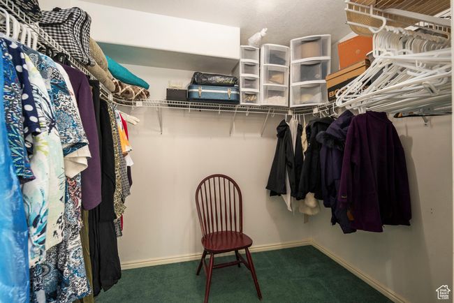 Walk in closet with carpet | Image 27