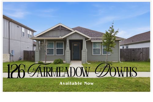 126 Fairmeadow Downs Dr, Hutto, TX, 78634 | Card Image