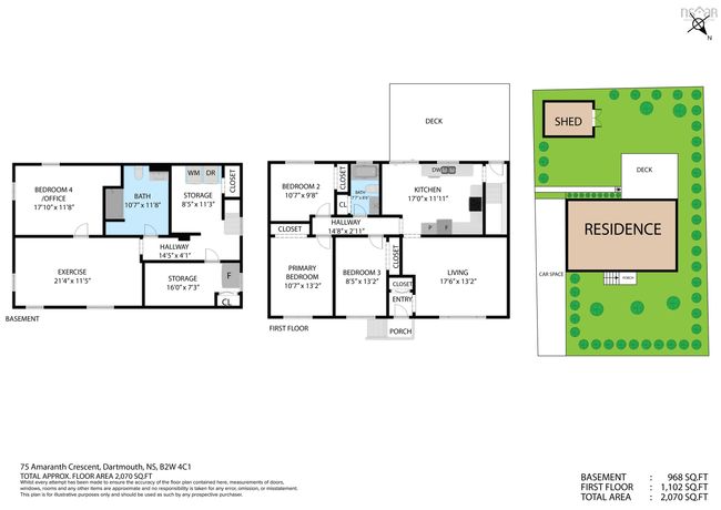 75 Amaranth Cres, House other with 4 bedrooms, 2 bathrooms and 1 parking in Dartmouth NS | Image 28