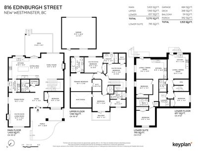 816 Edinburgh St, House other with 8 bedrooms, 6 bathrooms and 6 parking in New Westminster BC | Image 3