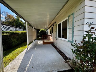 Front covered patio to entrance. | Image 2