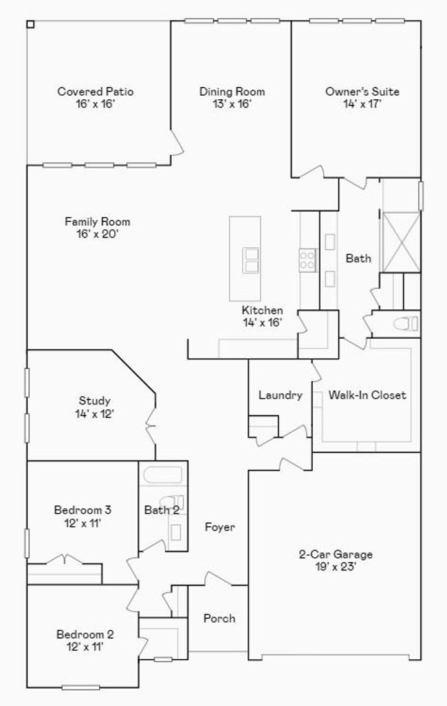 3061 Harrier Dr, House other with 3 bedrooms, 2 bathrooms and 2 parking in Katy TX | Image 10