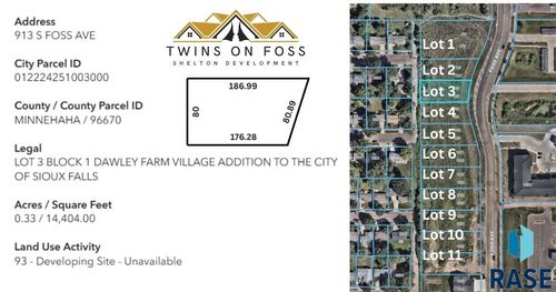 913 S Foss Ave Avenue, Sioux Falls, SD, 57110 | Card Image