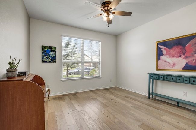Second bedroom or study on main close to entry with full bath, linen closet, and bedroom closet. No carpet! MIL | Image 23