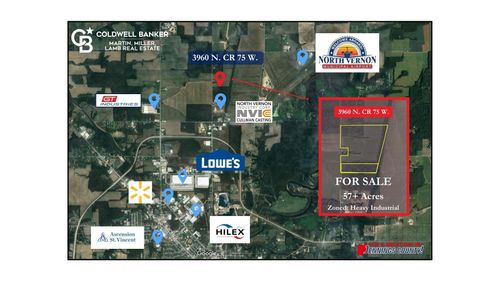 3960 N County Road 75 W, North Vernon, IN, 47265-8067 | Card Image