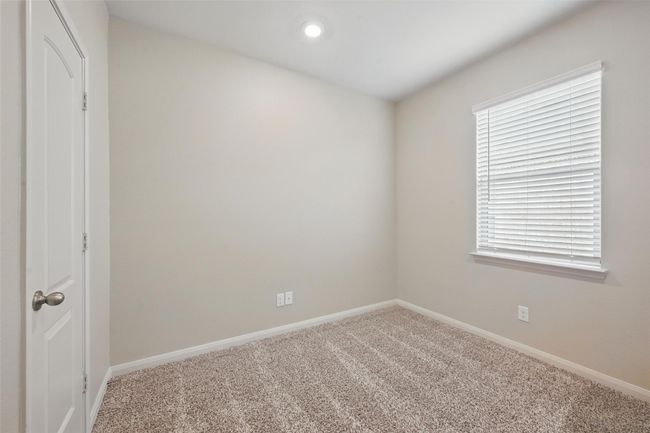 Carpeted spare room featuring baseboards and recessed lighting | Image 13