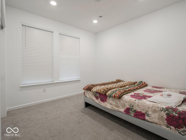 bedroom with recessed lighting, carpet flooring, and baseboards | Image 24