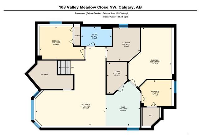 108 Valley Meadow Close Nw, Home with 5 bedrooms, 3 bathrooms and 2 parking in Calgary AB | Image 39