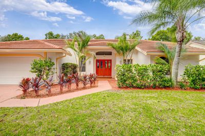 6595 Winding Lake Drive, House other with 3 bedrooms, 2 bathrooms and null parking in Jupiter FL | Image 1