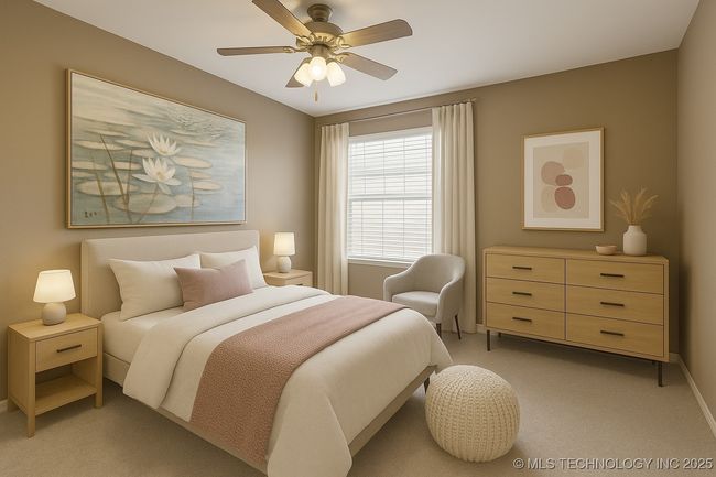 Virtually Staged Bedroom | Image 23