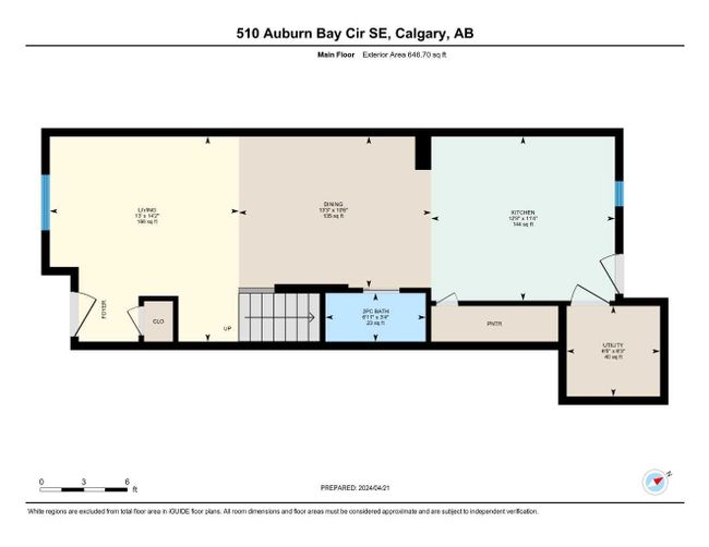 510 Auburn Bay Circle Se, Home with 2 bedrooms, 2 bathrooms and 1 parking in Calgary AB | Image 18