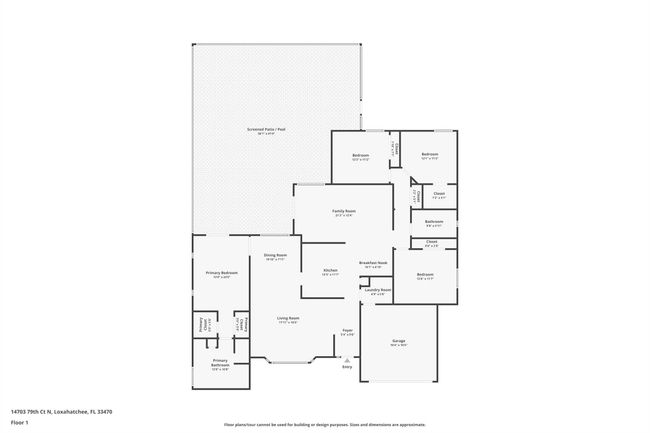 14703 79 Th Ct N, House other with 4 bedrooms, 2 bathrooms and null parking in Loxahatchee FL | Image 48