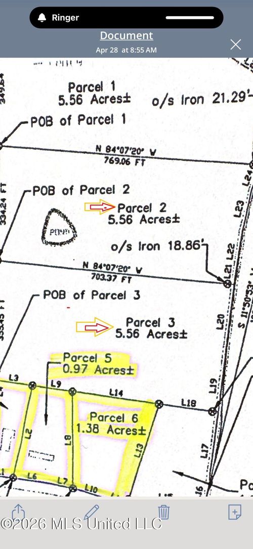 Parcel 2&3 Harper College Road, Gloster, MS, 39638 | Card Image