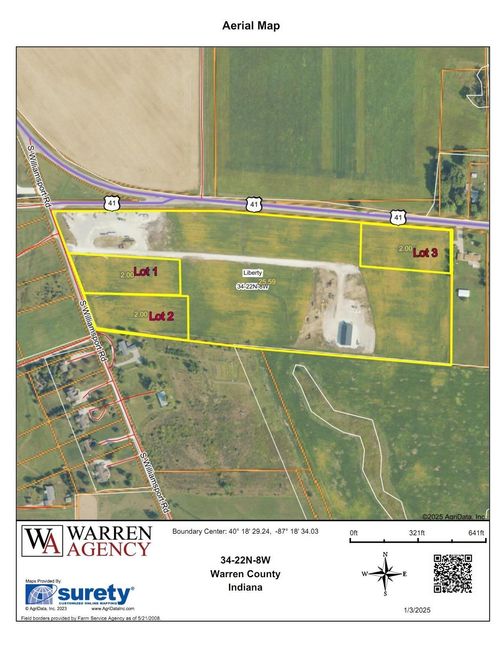 500 S Us Hwy 41 Lot 3 Highway, Williamsport, IN, 47993 | Card Image